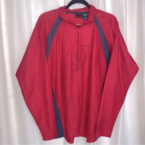 Marmot Windstopper N25 Gore windbreaker water resistant quarter zip pull…